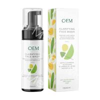 Limpieza facial orgánica para el cuidado de la piel Mousse de lavado con espuma de salica para eliminar manchas