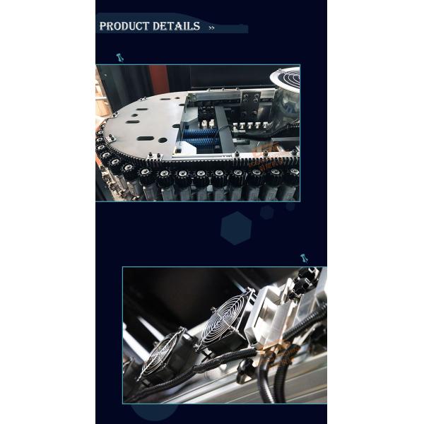 24000bph Automatic PET Blowing Machine Stretch Blow Molding 12 Cavity