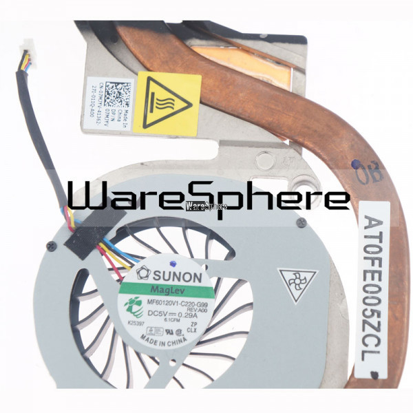 Cpu Heatsink And Fan For Dell Latitude E6420 07MJYV 7MJYV AT0FE005ZCL