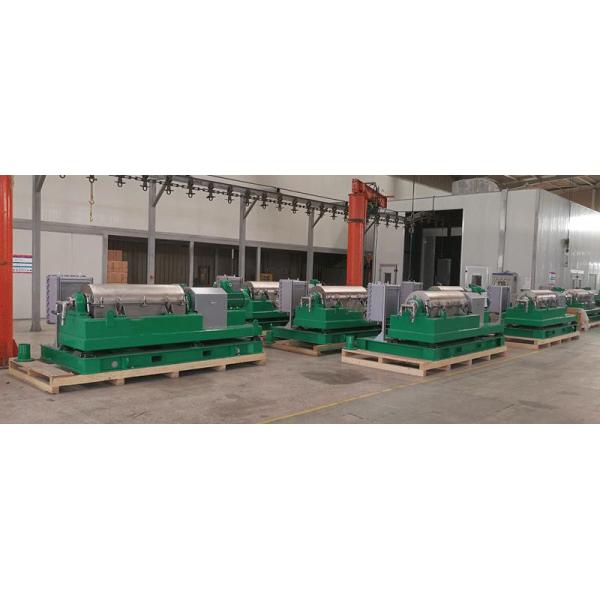 Centrifugador espiral horizontal da sedimentação da descarga com cilindro de 500mm