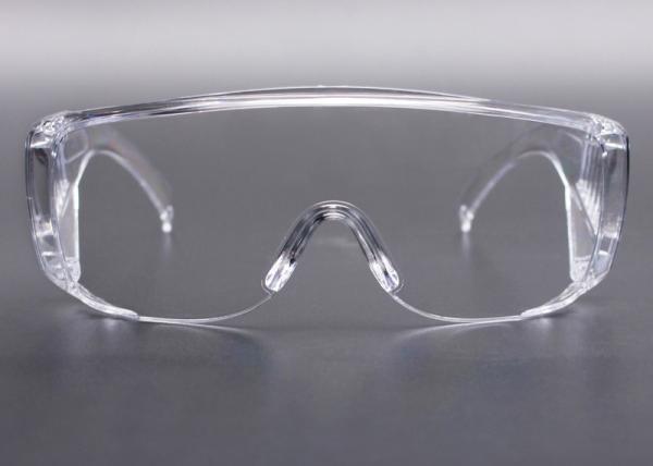 Pvc Frame Medical Protective Eyewear , Surgical Protective Glasses Fashion Design
