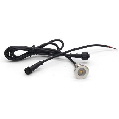 O círculo IP67 12V Recessed a luz conduzida da plataforma para o canto