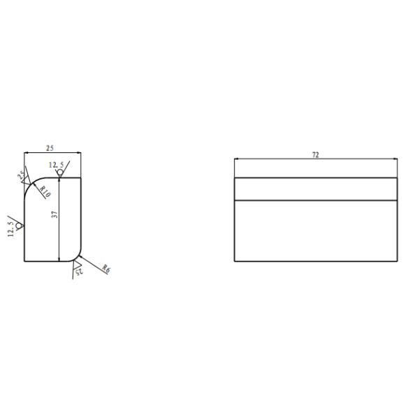 CE ISO Slider Block Two Post Lift Car Lift Slider Block