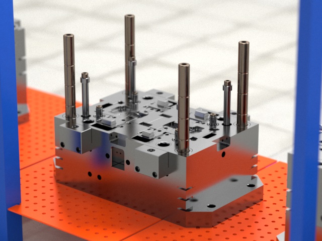 OEM / ODM: Двойная инжекционная формование и наушники нижний корпус 1x2 No:23306 & 23307-B
