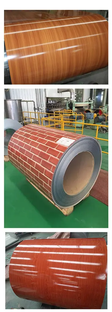 Z40 до 600 г/м2 Цветная покрытая стальная плита Цветная стальная катушка 610 мм