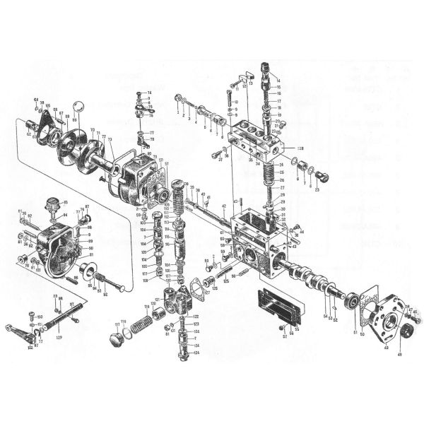 495AG Diesel Engine Spare Part - Fuel Injection Pump - 495A-30000