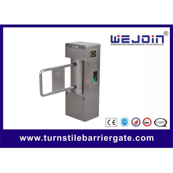 Automatic Swing Barrier Gate With 24V Direct Current Brush Motor Used In Bus Station