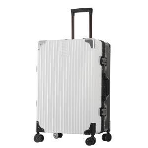 Aluminum frame metal suitcase Lock Luggage, Trolley Case, abs suitcase set 20