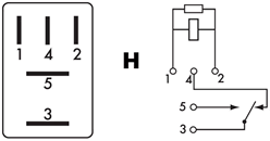 Родовое мини автомобильное микро- реле, реле 5 Teminals 90084-98032/156700-1062 12v 30a автомобильное