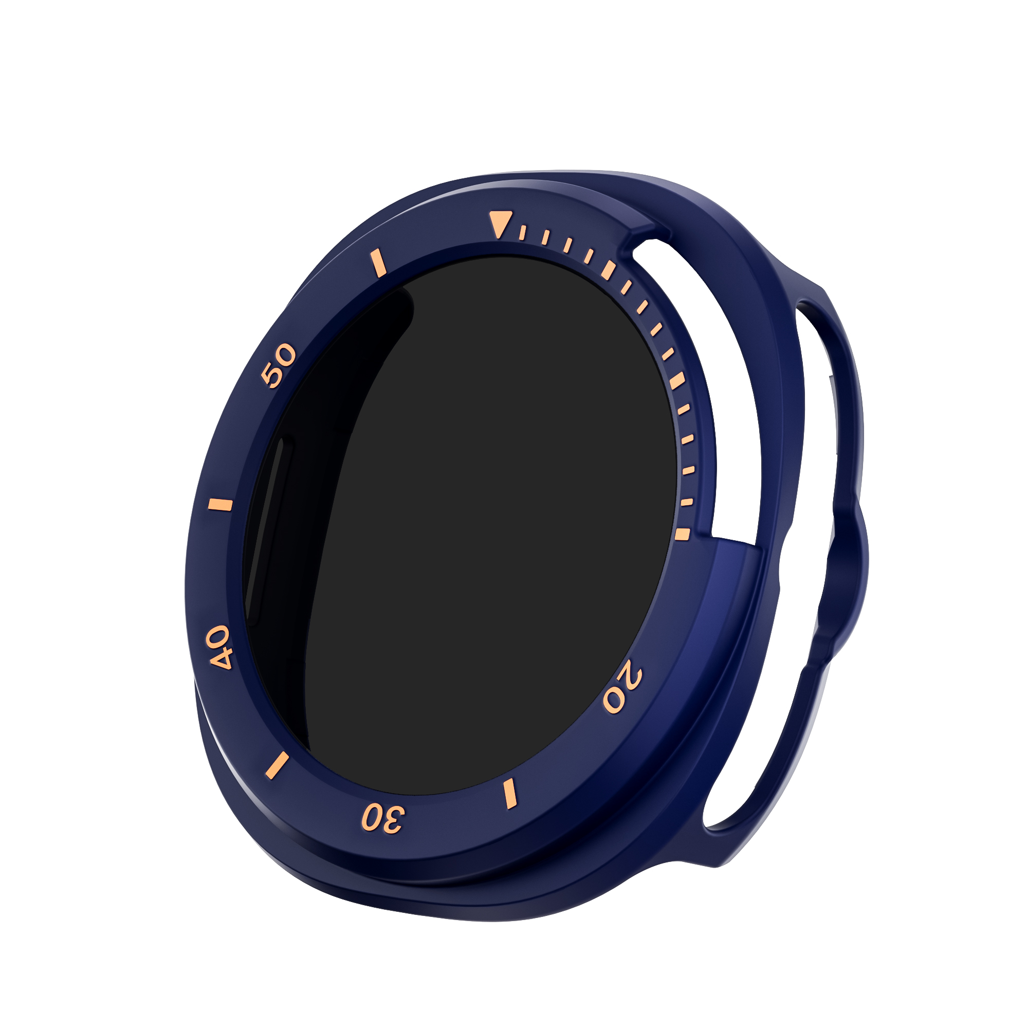 Anti Spy Tempered Glass Case With Scale for Samsunhg Galaxy Watch 8 Classic  Watch Cover Case Accessories