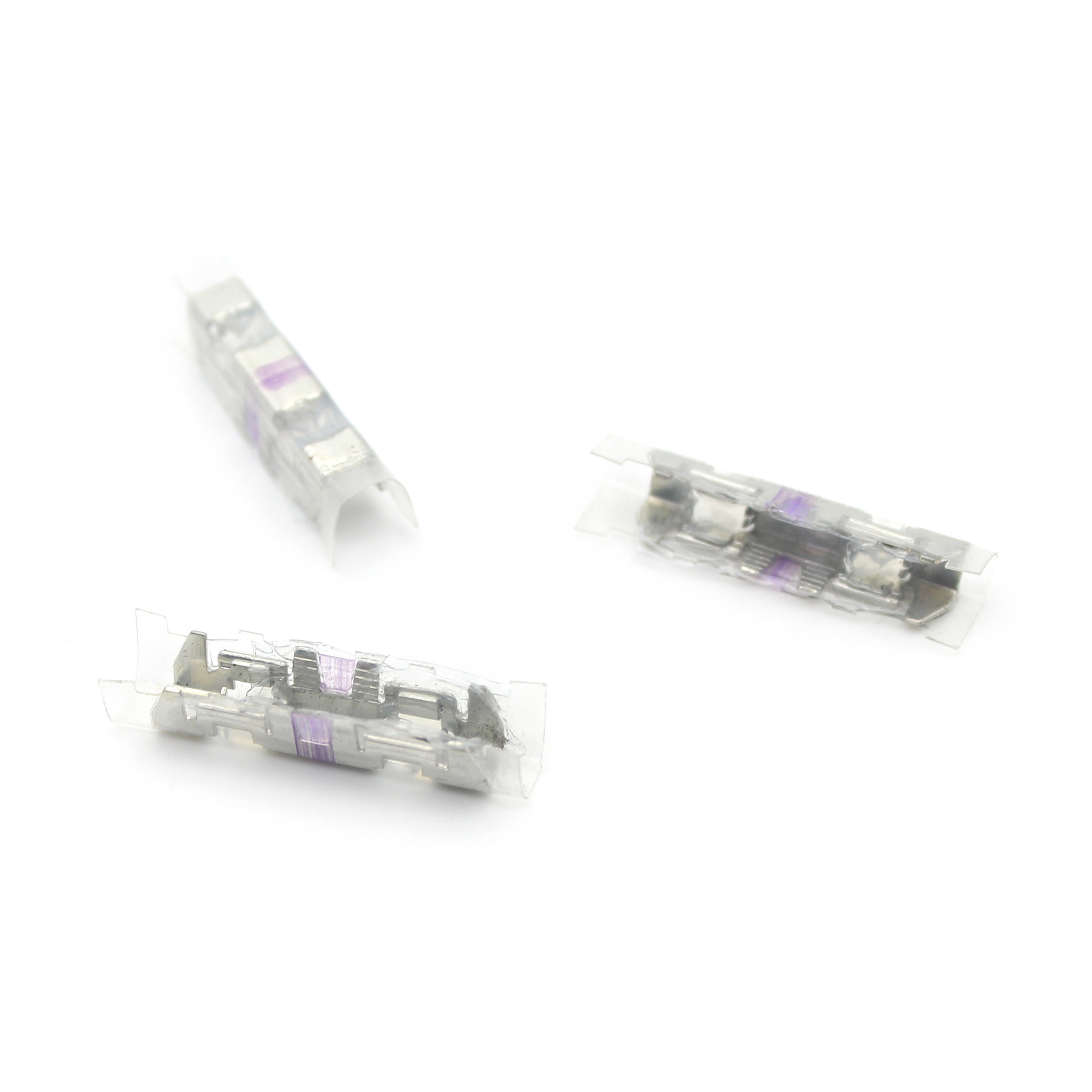 Телекоммуникационное соединение Amp Tyco Purple Picabond Connector с ПЭТ-изоляцией и силой 45N