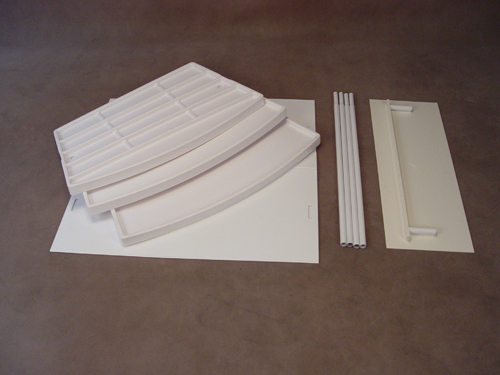 Advertising Graphic Banner Stand Digital Printing Supermarket Promotion Table