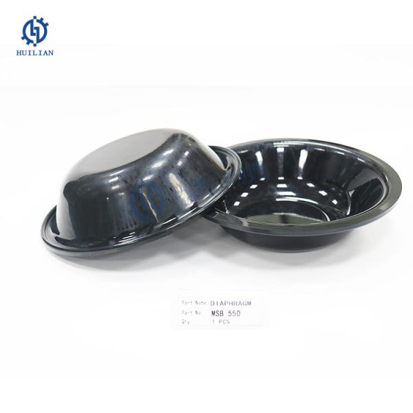 Msb550 Rubber Diaphragm for Hydraulic Breaker Hammer Membrane Stone Spare Parts Accumulator Seal Cup