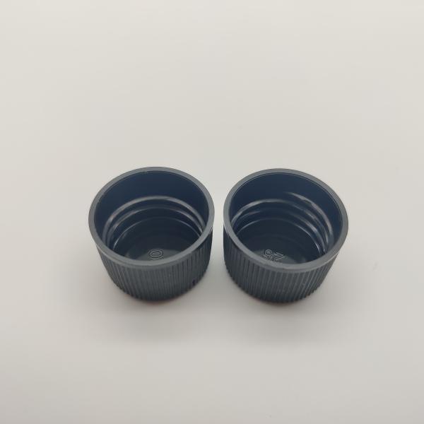 Hot Stamped 20mm Plastic Screw Cap Covers Polypropylene