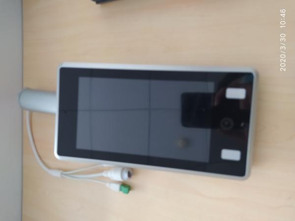 Facial Recognition Front Door Access Control System 20000 Faces Capacity Temperature Testing