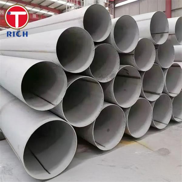 Tubo de acero inoxidable duplex ASTM A928 grado 2205 EFW tubo de acero para el transporte de productos químicos