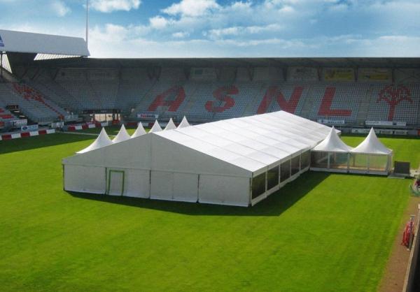 Strong Clear Span Anti UV Outdoor Party Tents 80-100km/h For Wedding