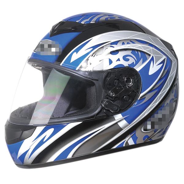 Full Face DOT Approved ABS Motorcycle Helmet with Custom Design and Head Protection