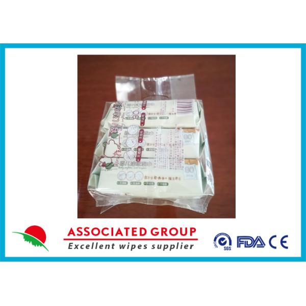 Os cuidados com a pele suaves do bebê da fórmula limpam sem álcool, limpezas orgânicas macias de pano do bebê