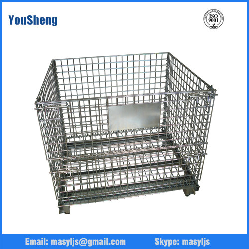 Industrial Steel Heavy-duty Rigid Wire Mesh Container Type and Heavy Duty Scale