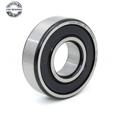 Single Row 6204-2RS1 P5 Deep Groove Ball Bearing 20*47*14mm Gcr15 Chrome Steel