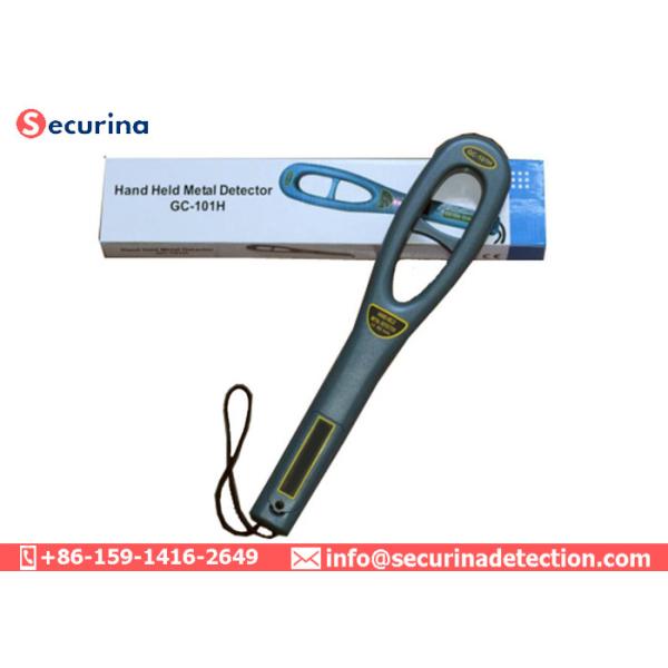 240VAC 60HZ ABS Plastic Metal Detector FCC Handheld Safety Inspection Scanner