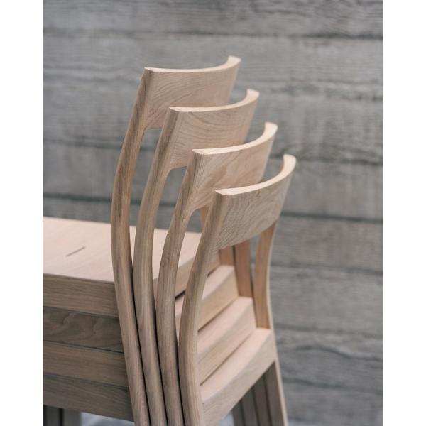 Handcrafted Ballot Fiberglass Dining Chair Tactile And Versatile Design