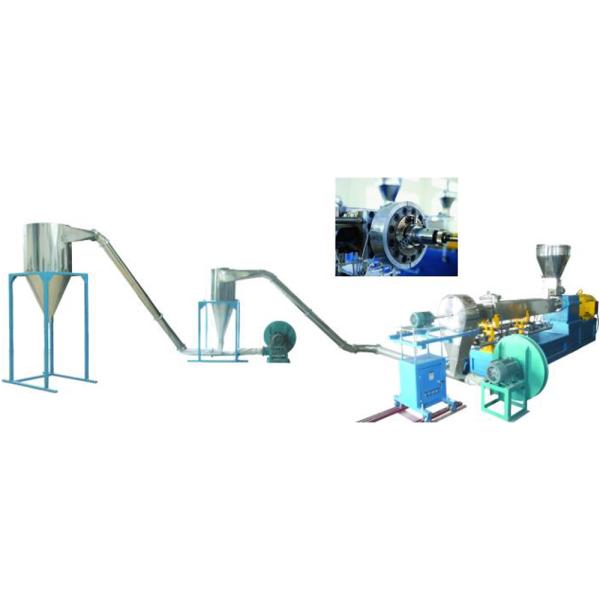 Wood/Bamboo/Sugar Cane/Stalk Powder PE PP PVC PS Twin Screw Extruder Plastic Compounding Extruder Wpc Pellets Machine