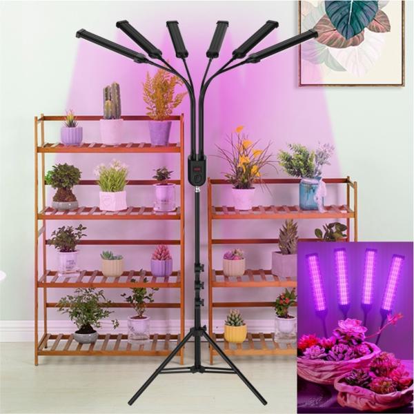Large Plants 60W LED Grow Lights With Intelligent And Remote Controler