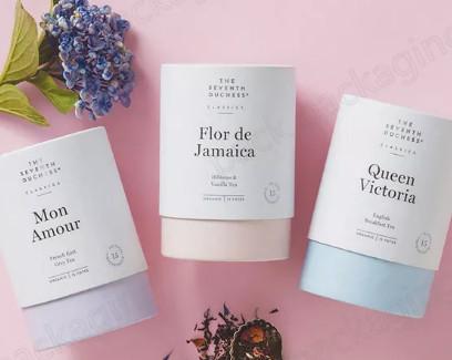 Cilindro do papel do cartão do produto comestível que empacota a impressão deslocada