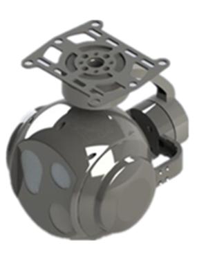 Sistema de rastreio térmico Uncooled diminuto do radar da câmera do peso leve LWIR