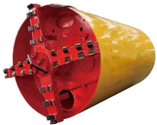 Rull-face Hard Rock TBM Advanced Technology Tunnel Boring Machine with 1m