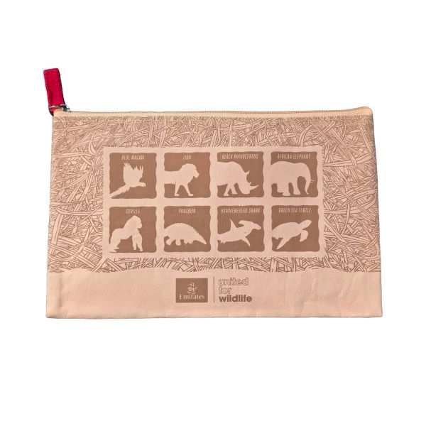 Zipper  Washable Kraft Paper Bag 22cm Tear Resistant Kraft Bags With Logo Reusable