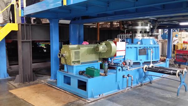 55kw 36mm Continuous Sheathing Wire Cable Machine With Water Cooling