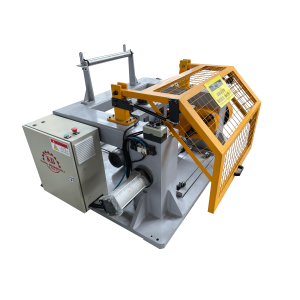 Cantilever Type Take Up Pay Off Machine with 400-1600 mm Reel Size, Max 150-1000m/min Speed, and Dual Mode Operation