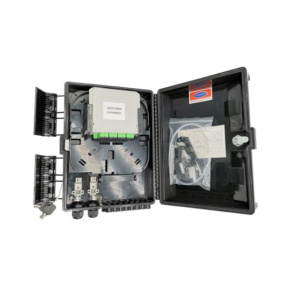 Fiber optic PLC splitter modular 1:16 1 to 16 SC/UPC  Cassette Card  with 2.0mm 1m Yellow Pigtail