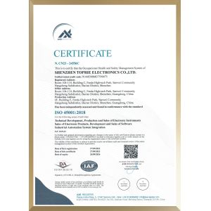 SHENZHEN TOPRIE ELECTRONICS CO.,LTD. Certifications