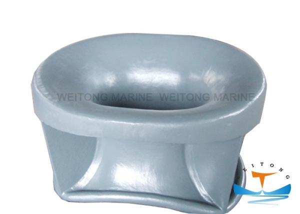 NS2589 Cast Steel Fairleads For Boats Painted Surface Deck Mounted Chock