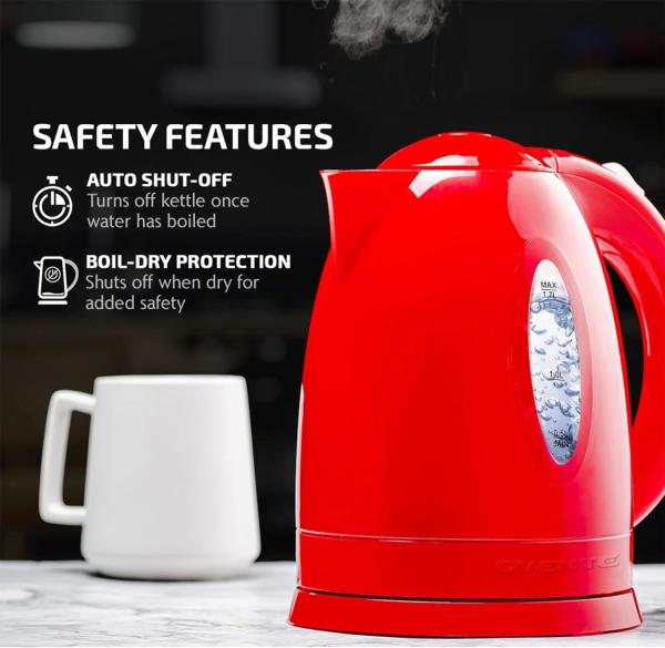 Fast and Boil Water in Flash Braising Cups with 1100W Power for Busy Mornings or Afternoons