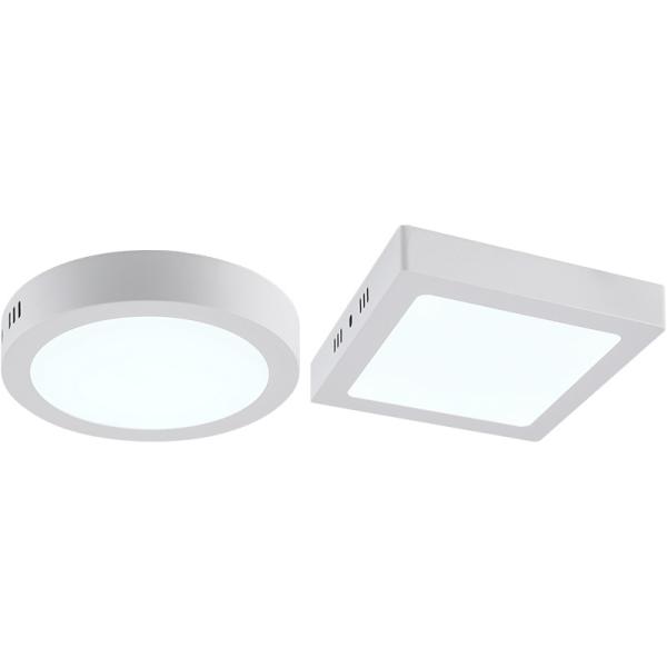 Home Office LED Square Panel Light 6W 12W 18W 24W with Changeable Frame 85-265Vac