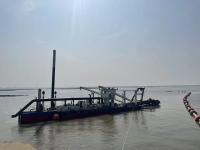 Máquina de dragagem de aço Csd para manutenção de vias navegáveis Barco de dragagem Propulsão autônoma Propulsão autônoma