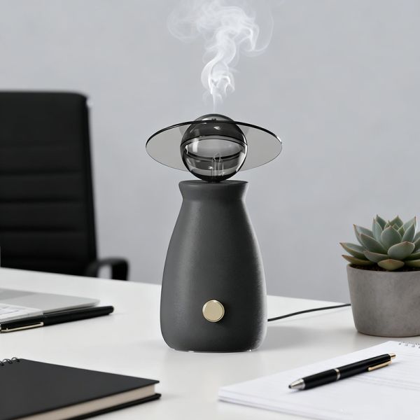 Flexible Portable Essential Oil Diffuser With Stepless Diffusion 15ML Capacity