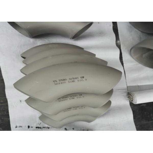 NO4400 локоть LR Monel стальной трубы 90 градусов 400 штуцеров трубы сплава никеля