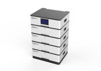 La batterie d'ion de lithium d'UN38.3 48v 100ah 200ah a empilé le système à haute tension de stockage de l'énergie de batterie