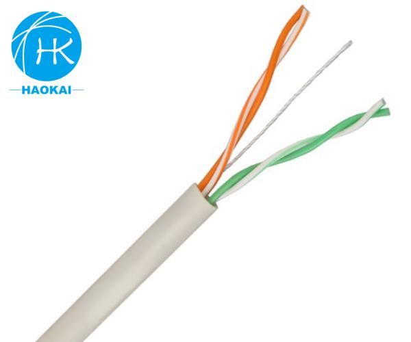 300m cabo LAN para Internet ao ar livre 2 pares cabo Ethernet UTP CAT5E