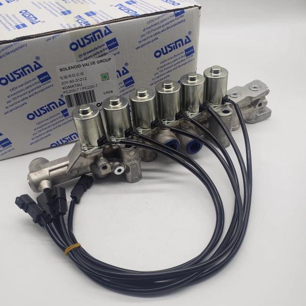 20y-60-31212 Engine Solenoid Valve For Komatsu Pc200-7 Pc220-7
