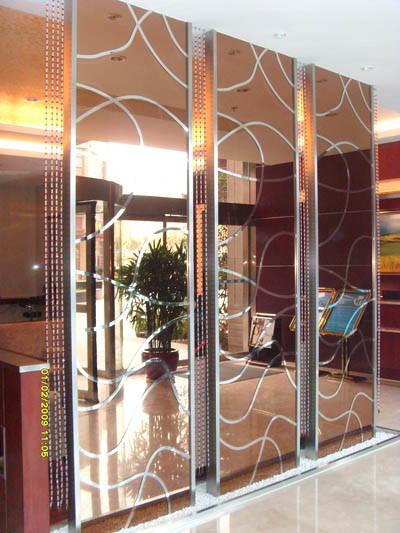 China Manufacturer Stainless Steel Screen Partition For Hotel lobby Interior Design and Lobby Design