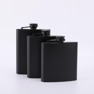 Portable Stainless Steel Camping Hip Flask Leakproof Whiskey Gift Set for Outdoor Fun