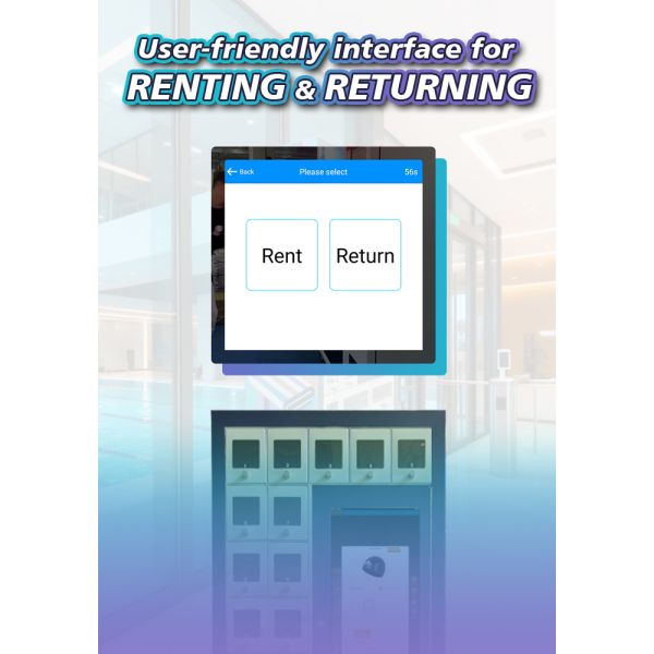 Smart Swimming Gear Locker Vending Machine for Pools & Aquatic Centers — Self-Service Rental & Retail for Goggles, Swim Caps