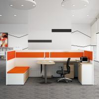Cheap Orange Office Workstation Preço Modular 2 4 6 Pessoas Escritório Estações de Trabalho Mesa